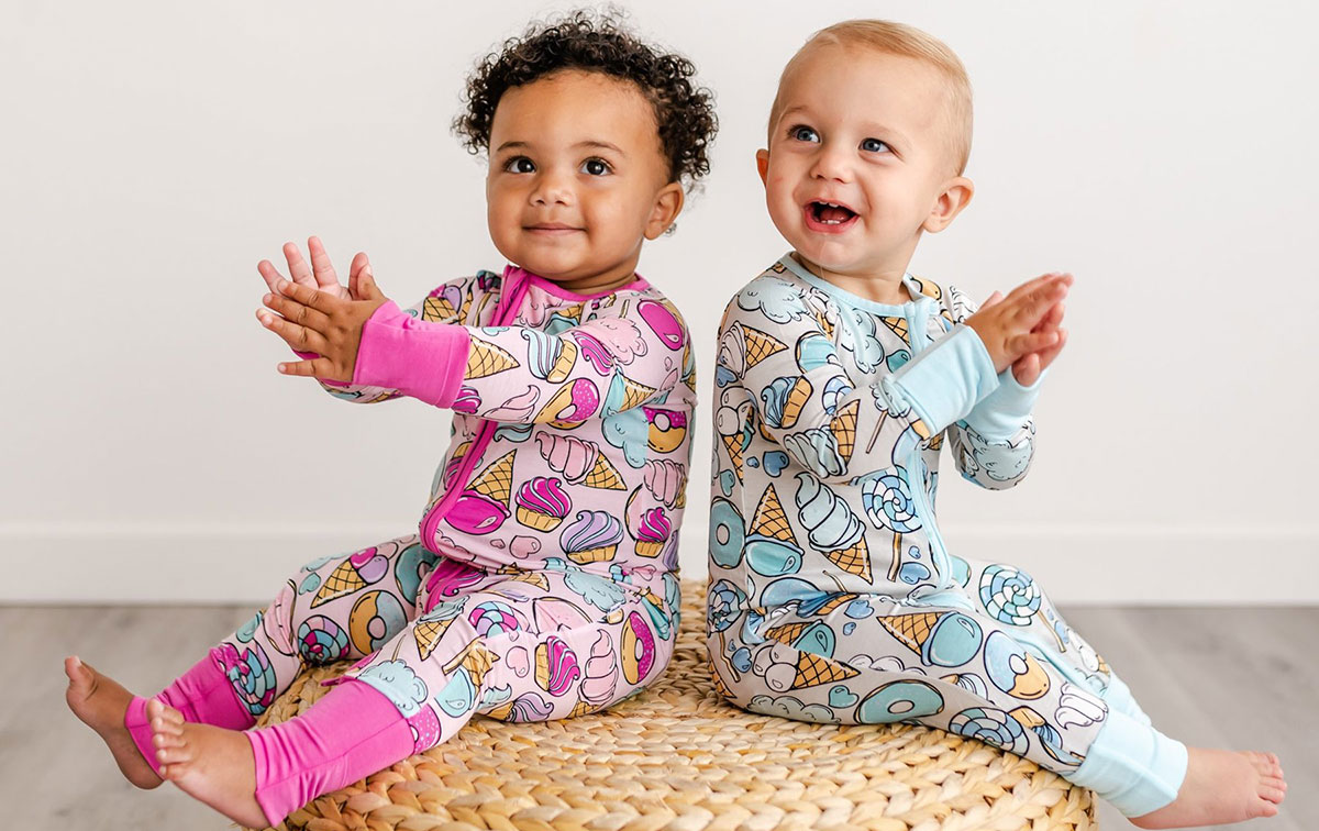 Little Sleepies Bamboo Sleepwear Available at Blossom Baby & Maternity in Minnesota