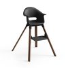 Clikk_WarmBrown_Black_Cnfg-1_eCom Stokke Clikk High Chair