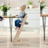 Scandinavian Styled High Chair that can be used from birth to adulthood