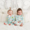 Little Sleepies Snowman Zippy Sleeper in Bamboo Viscose Convertible Romper