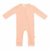 Kyte Baby Zippered Romper in Papaya