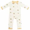 Kyte Baby Zippered Romper in Buzz
