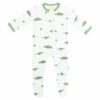 Kyte Baby Zippered Footie in Dino