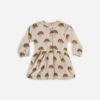 Rylee+Cru Button Up Jersey Mushroom Dress AW21