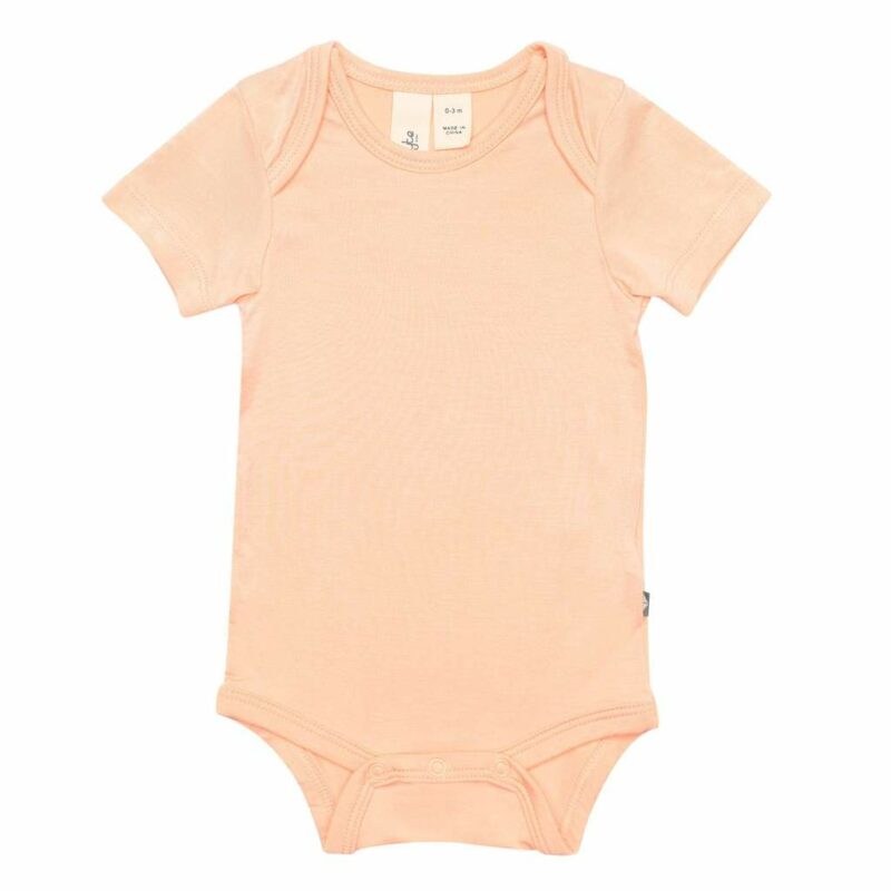 Kyte Baby Bodysuit in Papaya