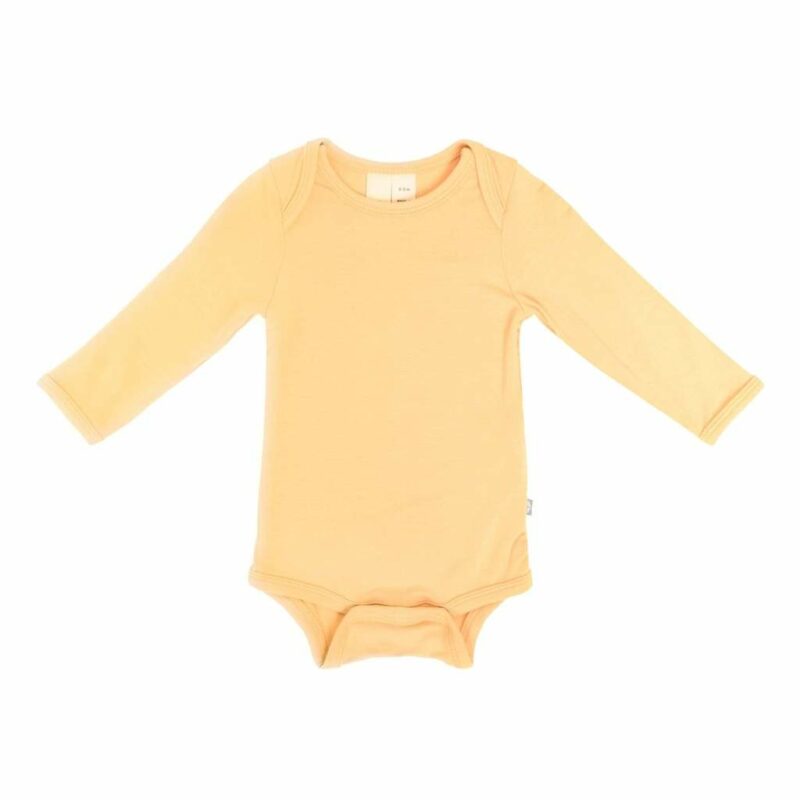 Kyte Baby Long Sleeve Bodysuit in Honey