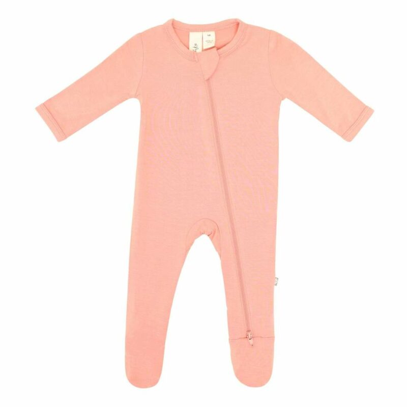 Kyte Baby Zippered Footie in Terracotta