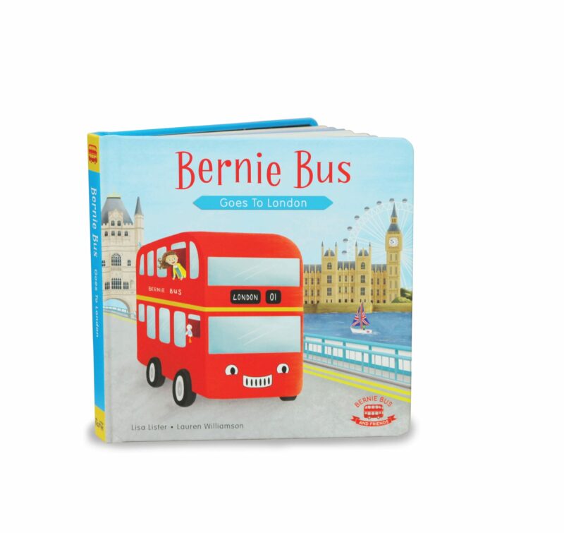 Bernie Bus Goes to London Board Book Indigo Jamm