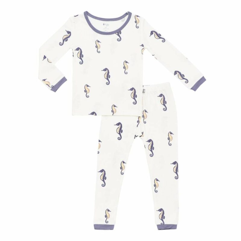Kyte BABY Toddler Pajama Set in Sea Horse