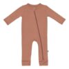 Kyte BABY Zippered Romper in Spice