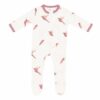 Kyte BABY Zippered Footie in Hummingbird