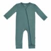 Kyte BABY Zippered Romper in Pine