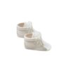 Quincy Mae Ivory Baby Booties