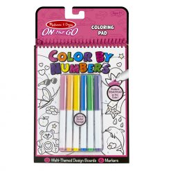 Melissa & Doug Color By Numbers Unicorns, Ballet, Kittens and More