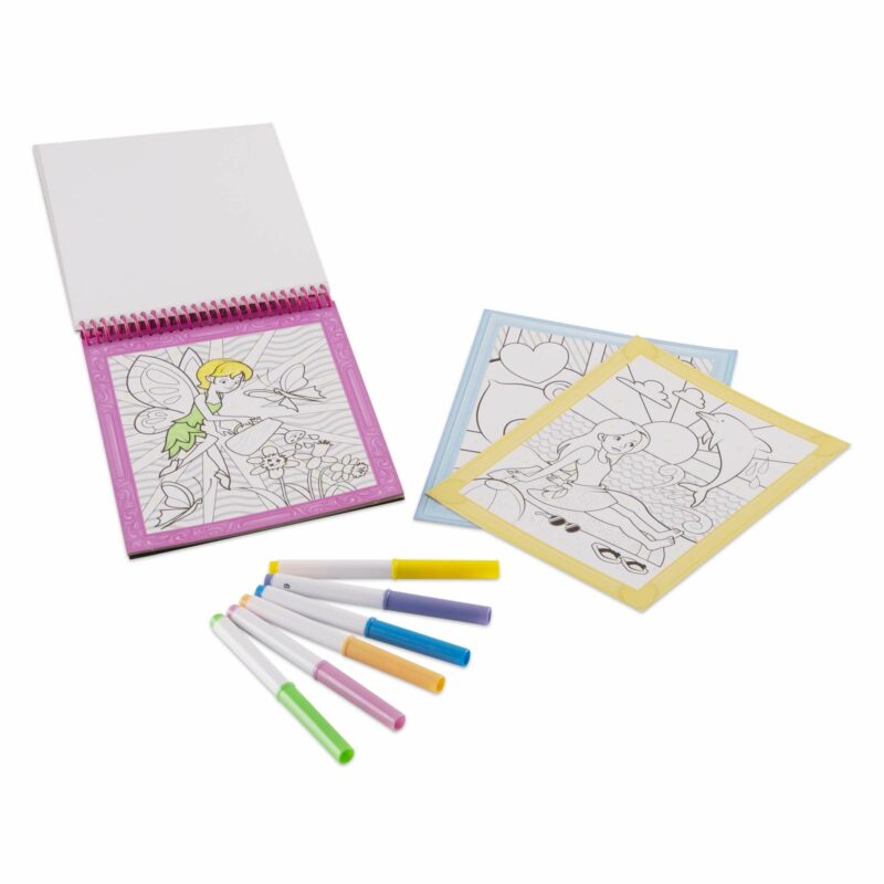 Coloring pad unicorns, butterflies, puppies