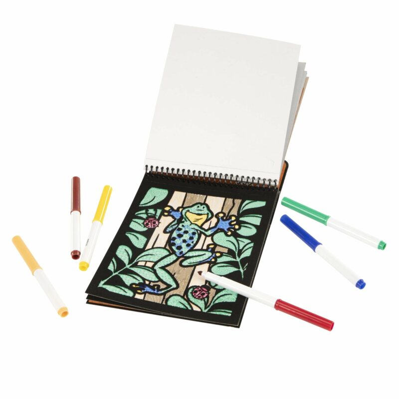 travel coloring pad