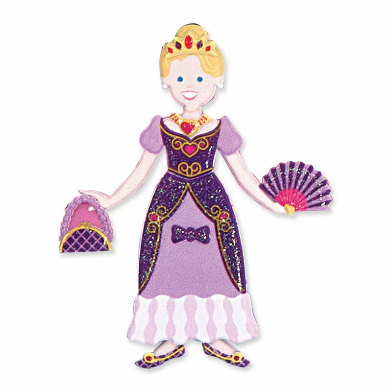 Princess reusable puffy sticker