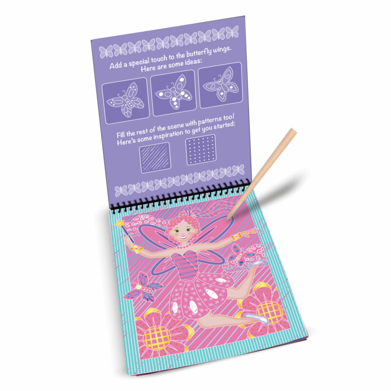 Color reveal pad fairy tales