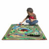 Round the town road and rug toy for kids