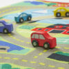Toy cars for the kids play rug
