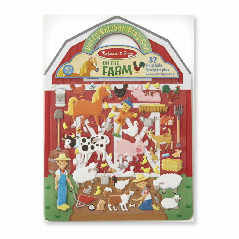 Melissa & Doug Puffy Sticker Play Set - Farm