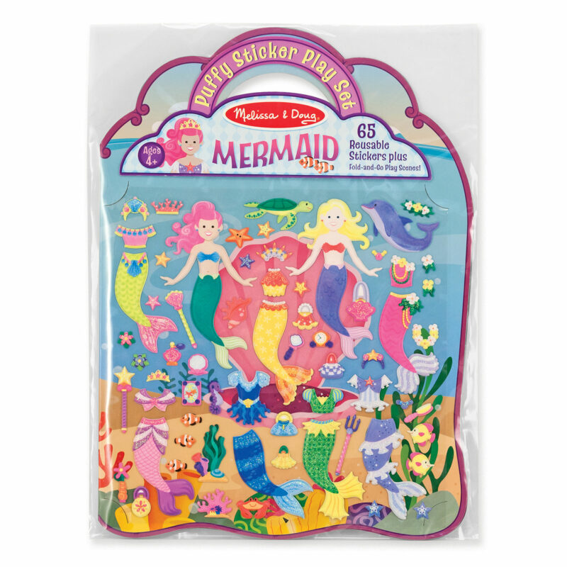 Melissa & Doug Puffy Sticker Play Set - Mermaid