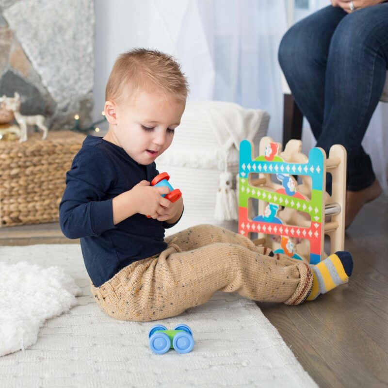 First Play Roll& Ring Ramp Tower