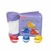 Melissa & Doug Tiny Tugboats Float-Alongs Bath Book and Toys