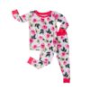 Little Sleepies Roses Pajama Set for Babies and Toddlers