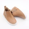 Soft Sole and Hard Sole Brown Leather Boots for Babies and Toddlers by Consciously Baby