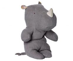 Maileg Safari Friends Rhino Small in Gray