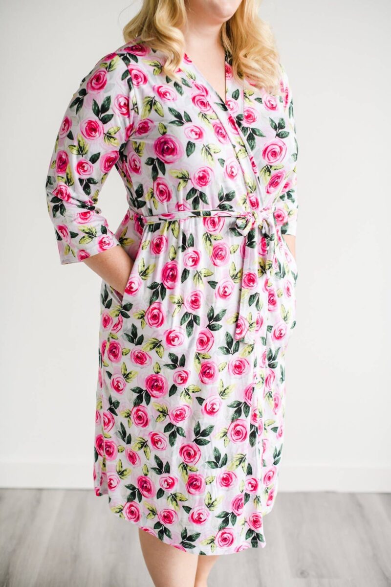 Little Sleepies Roses Women's Robe