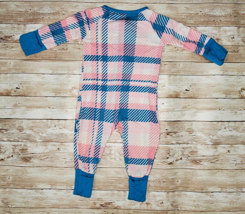 Little Sleepies Rosy Plaid Outlet Newborn Zippy