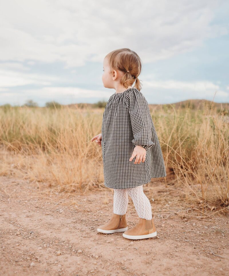 Tan Leather Boots by Consciously Baby