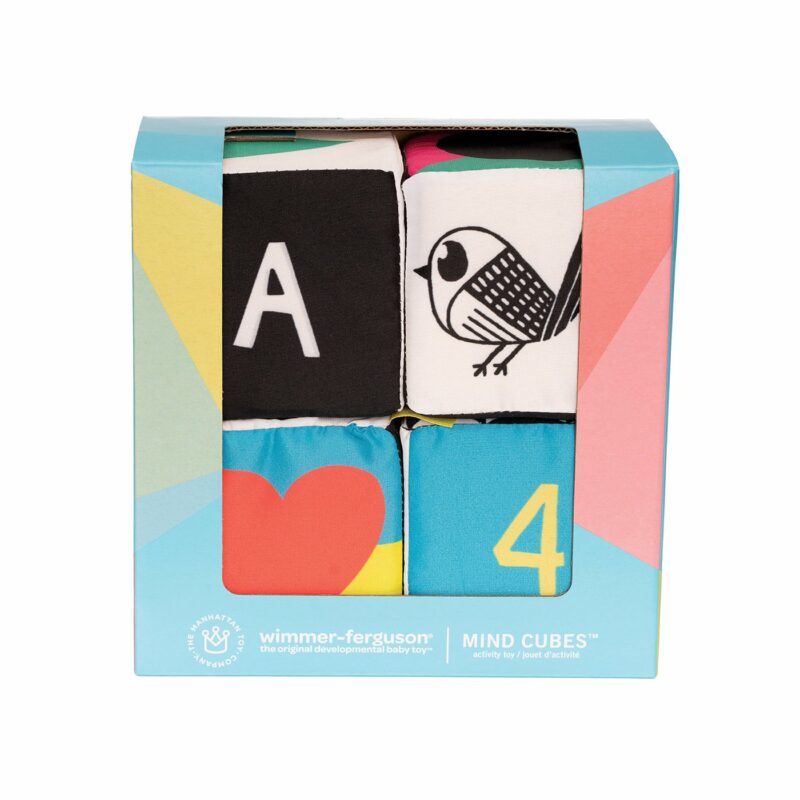 Visual learning cubes for babies