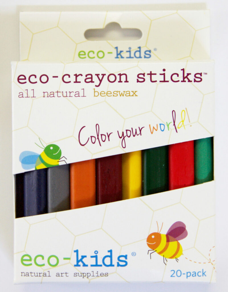 Eco-Crayons Sticks All Natural Beeswax by eco-kids