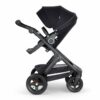 Stokke Trailz Rugged Terrain Stroller in Black with Black Chassis and Black Handle
