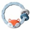 Silicone teether with a fun fox shape from Itzy Ritzy