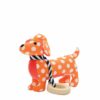Orange puppy rattle Orange puppy rattle