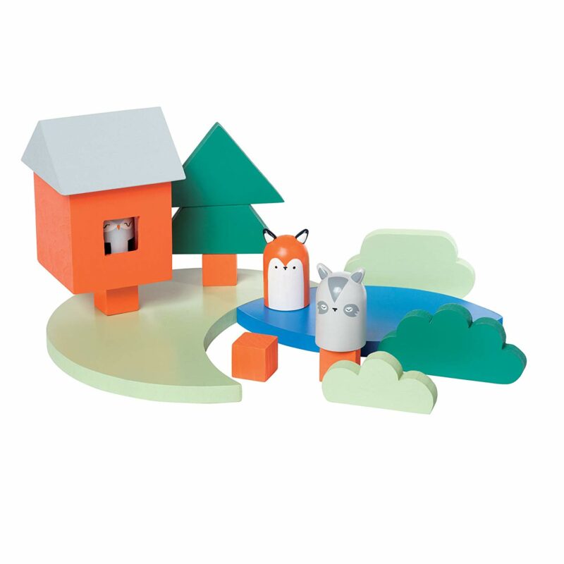 Camp Acorn Wood Playset by Manhattan Toy Company