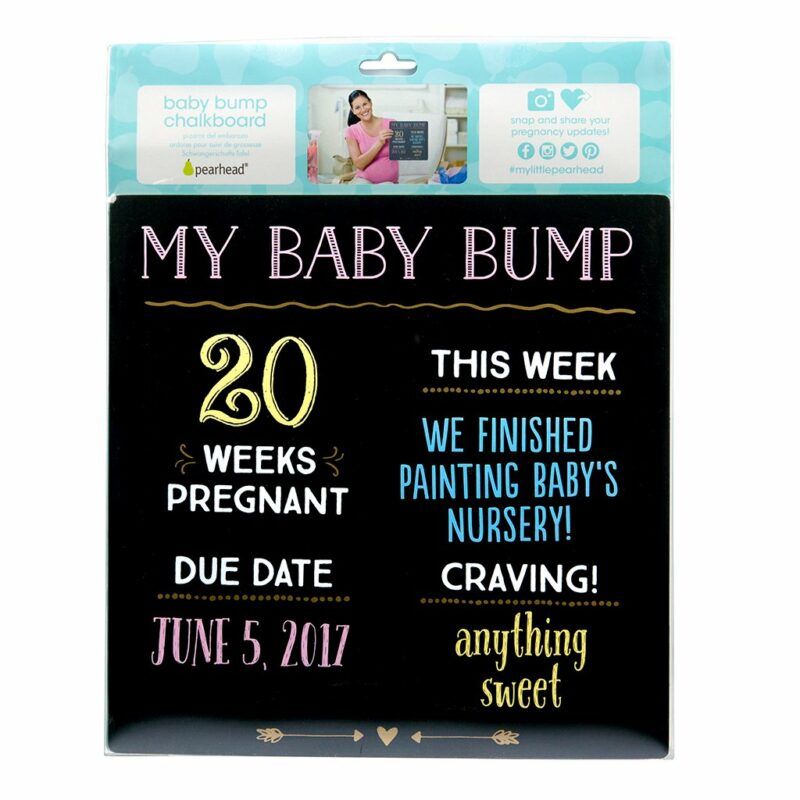 Bump Milestone Chalkboard for Instagram