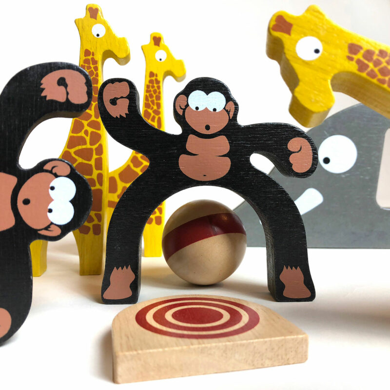 Safari Bowling Game from BeginAgain Toys