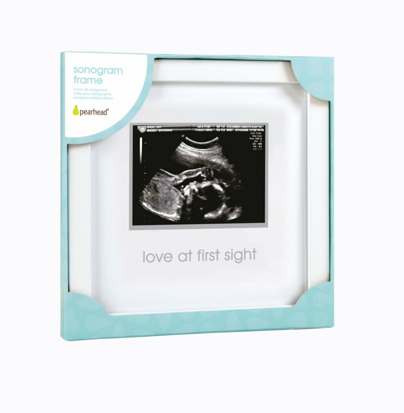 White Sonogram Ultrasound Frame