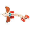 PlanToys Wooden Pull-Along Happy Puppy 2