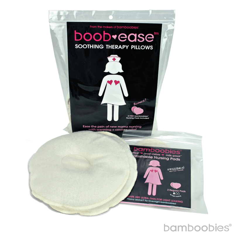  Bamboobies Women's Nursing Pads, Reusable and