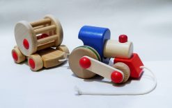 Bajo Choo Choo Wooden Train Pull Toy