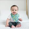 Baby and Toddler Bandana Bib with Banana pattern
