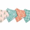 Jane Holiday Bib Set 4-Pack Jane Holiday Bib Set 4-Pack