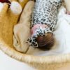 Cheetah Print Baby Headband Bow