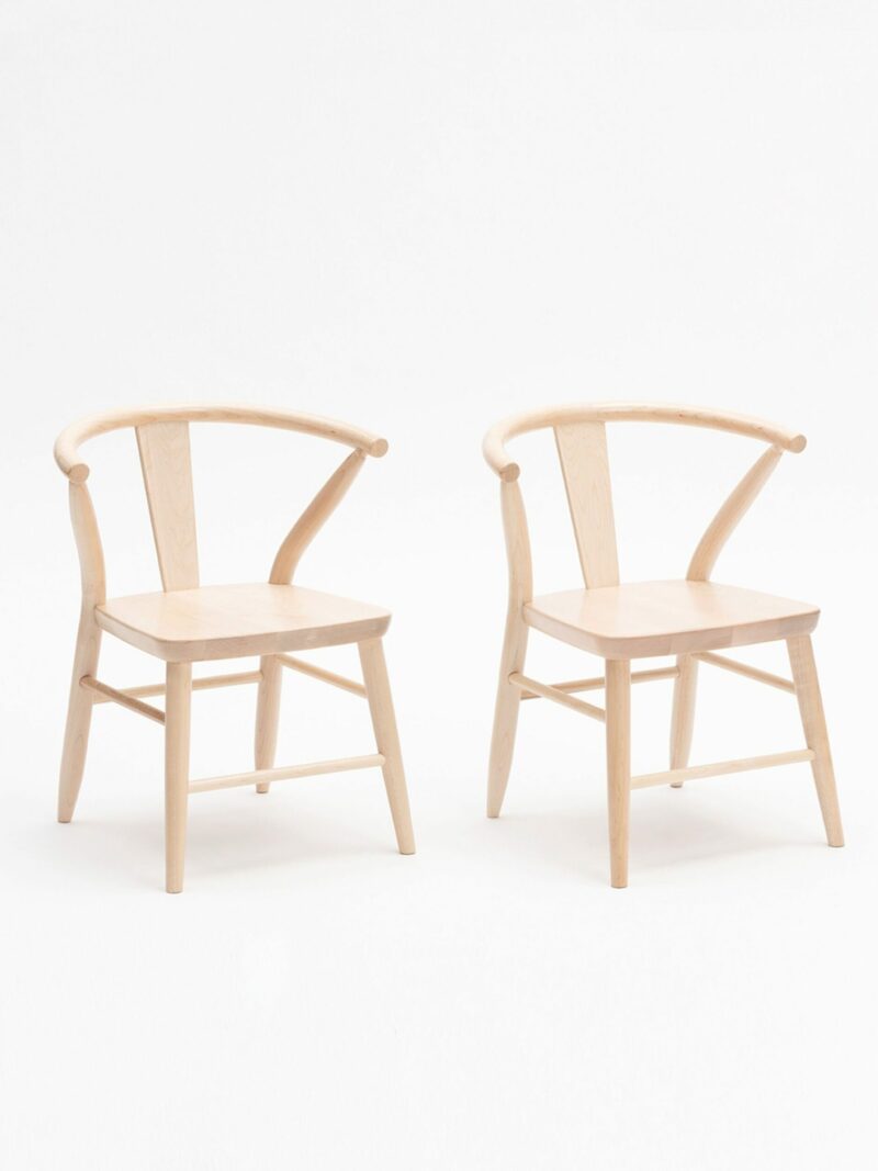 Natural Children's Chairs Made in the US